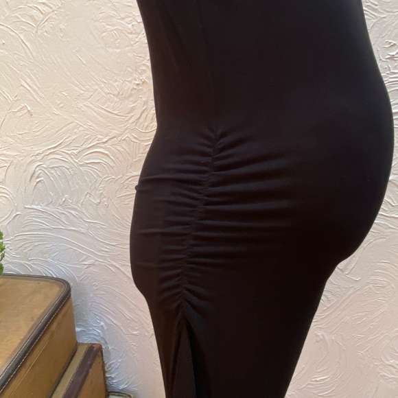 SOLD 💝 ROSIE POPE Little Black Maternity Dress Medium - Picture 5 of 6